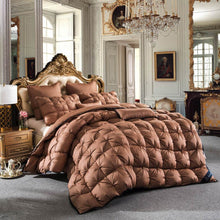 Load image into Gallery viewer, Svetanya 3d luxury Goose Down Duvet quilted Quilt king queen full size Comforter Winter Thick Blanket
