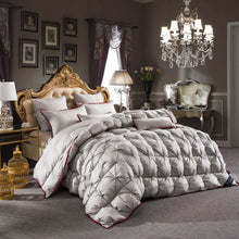Load image into Gallery viewer, Svetanya 3d luxury Goose Down Duvet quilted Quilt king queen full size Comforter Winter Thick Blanket
