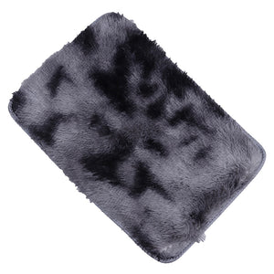40*60cm Fluffy Rugs Anti-Skid Shaggy Area Rug Dining Room Home Bedroom Carpet Floor Mat