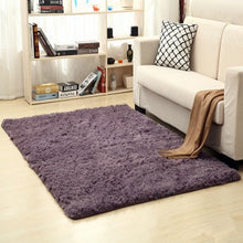 Load image into Gallery viewer, Free shipping 80 x 120cm Thickened washed silk hair non-slip carpet living room rug coffee table blanket bedroom yoga mat
