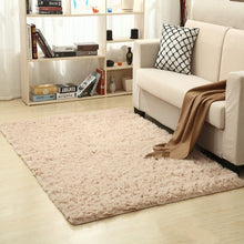 Load image into Gallery viewer, Free shipping 80 x 120cm Thickened washed silk hair non-slip carpet living room rug coffee table blanket bedroom yoga mat
